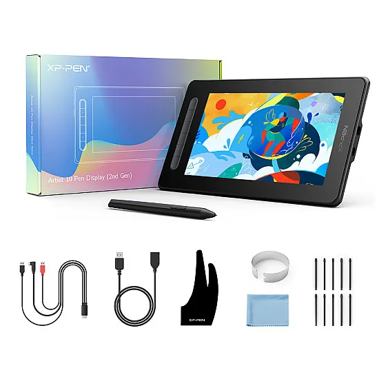 XPPen Artist 10 (2nd Gen) - Black | DGtizers